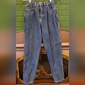 Vintage 90's 100% Cotton High-Rise Blue Denim Jeans
